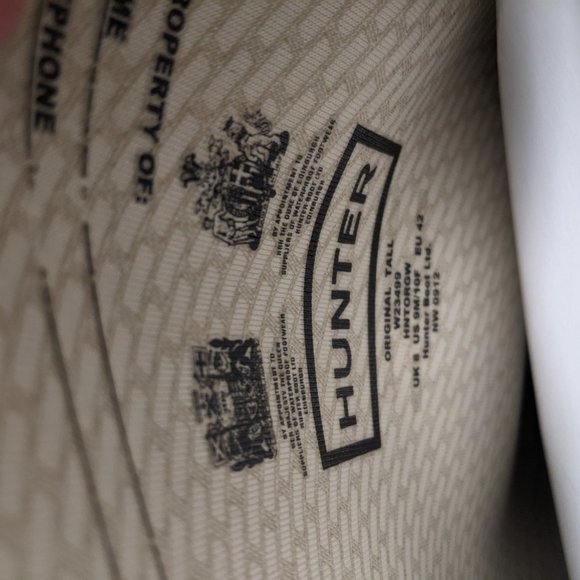 Hunter Tall Rain Boots - Picture 3 of 3